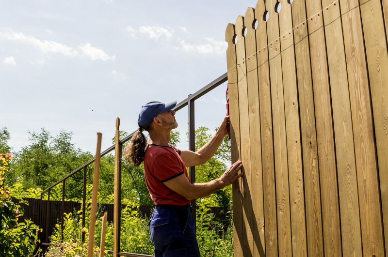 Wood Fence Construction